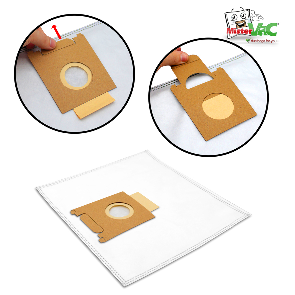 Staubsaugerbeutel kompatibel mit Bosch BGBS2RD1/01 Serie 2 product image #6