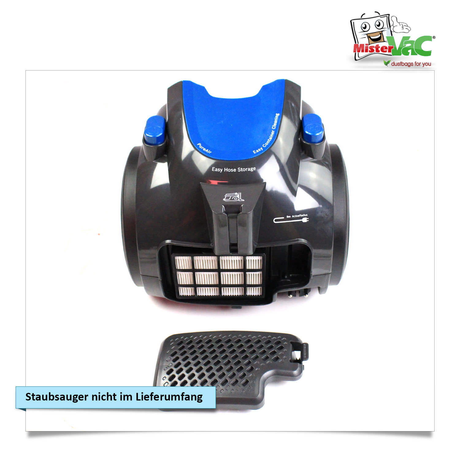 MisterVac Staubsaugerfilter Hepa Filter Ersatzfilter kompatibel mit Bosch BGC05A220A Cleann n product image #2